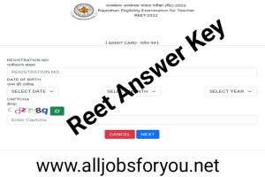 REET Exam Answer Key Check 2022