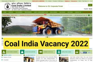 Coal India Recruitment 2022 Today