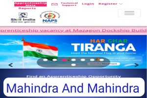 Mahindra And Mahindra Online Form Apply 2022