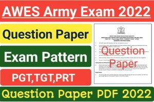 AWES Exam Question Paper PDF Download 2022 