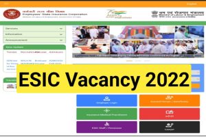 ESIC Recruitment 2022 Interview Details