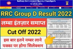 RRC Cut Off 2022