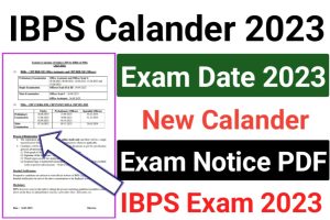 IBPS Exam Calendar 2023