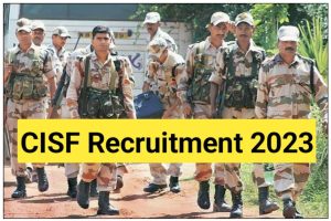 CISF Accounts Officer Recruitment 2022