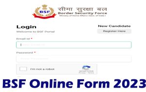 BSF Para Medical Staff Online Form 2023