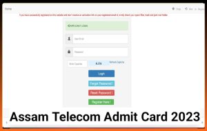 ITBP Telecom Admit Card 2023