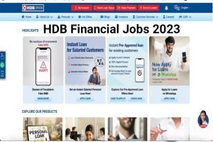 HDB Financial Branch In Charge Recruitment 2023