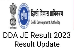 DDA JE Result 2023