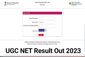 UGC NET Result Download 2023