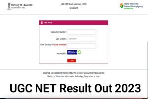 UGC NET Result Download 2023