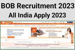BOB Group B Application Form 2023