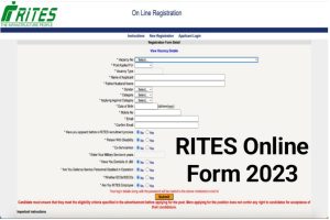 RITES Finance Officer Recruitment 2023
