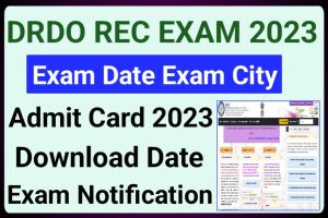 DRDO RAC Scientist B Admit Card 2023