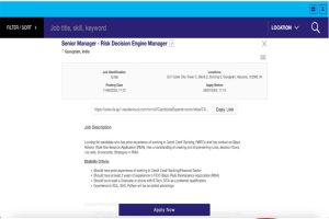 SBI Card Senior Manager Jobs 2023