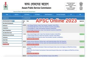 APSC Urban Technical Officer Recruitment 2023