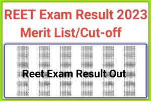 Rajasthan REET Result 2023