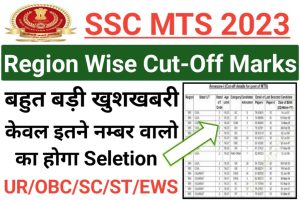 SSC MTS Expected Cut Off 2023
