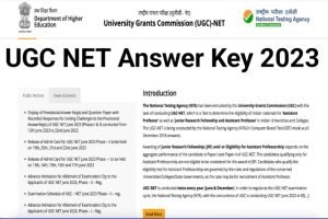 NTA UGC NET Answer Key 2023