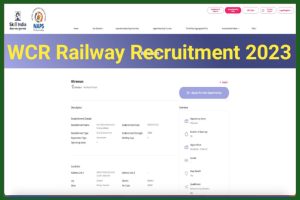 WER Railway Apprentice Online Form 2023