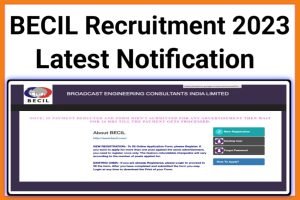 BECIL IT Executive Recruitment 2023