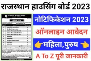 Rajasthan Housing Board Recruitment 2023