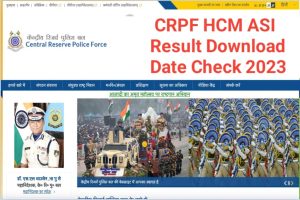 CRPF HCM Result Download 2023