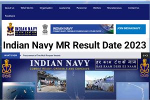Indian Navy MR Result 2023