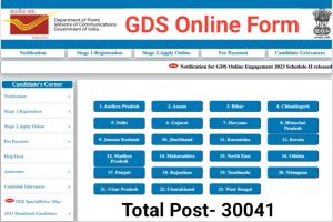 India Post GDS State Wise Online Form 2023