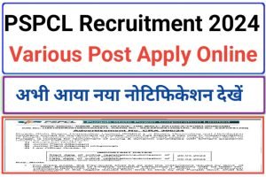 PSPCL Junior Plant Attendant Recruitment 2024