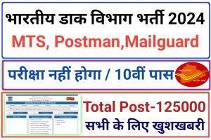 India Post Office Notification 2024 