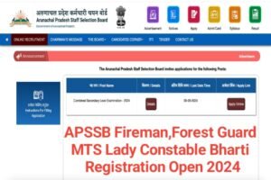APSSB CSLE Recruitment 2024